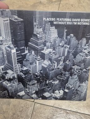 CD Single: PLACEBO & DAVID BOWIE Without You I'm Nothing 4 Track Import SEALED